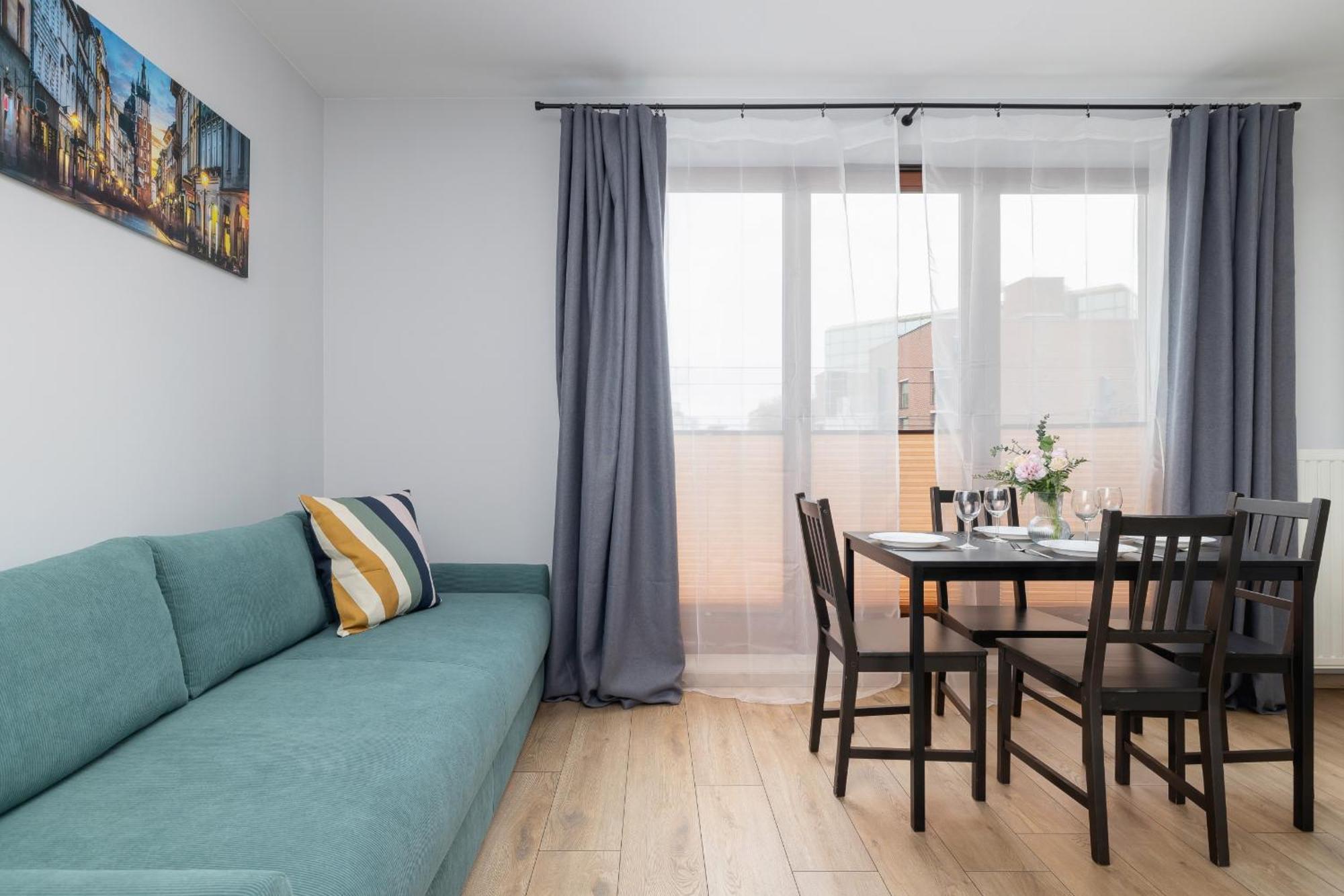 Stylish Apartment With Balcony & Parking Cracow By Noclegi Renters Krakau Exterior foto